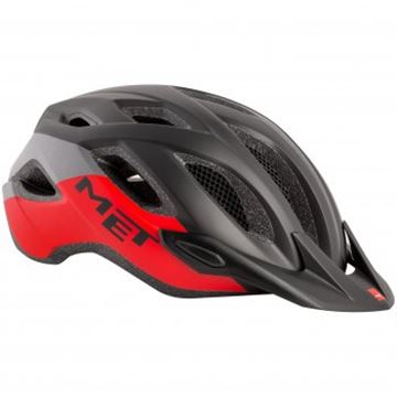 Picture of MET CROSSOVER CE BLACK RED